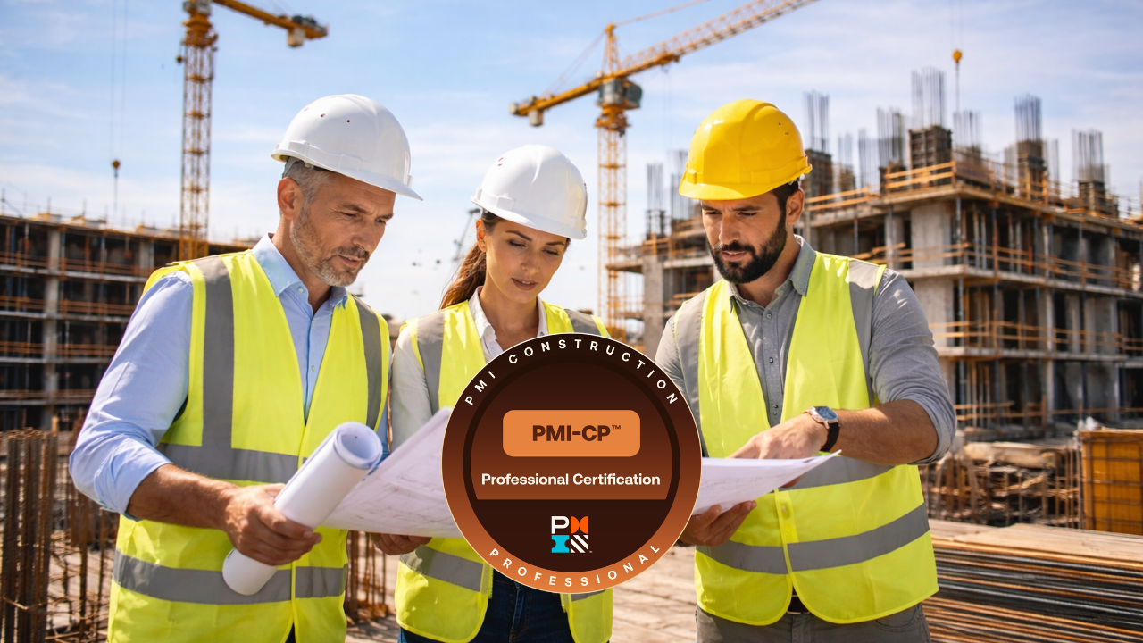PMI-CP Construction Professional Prep Course (Videos + Exams)