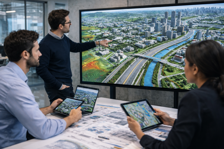 BIM and GIS make Cities Smarter : Infraworks-Civil 3d-ArcGIS