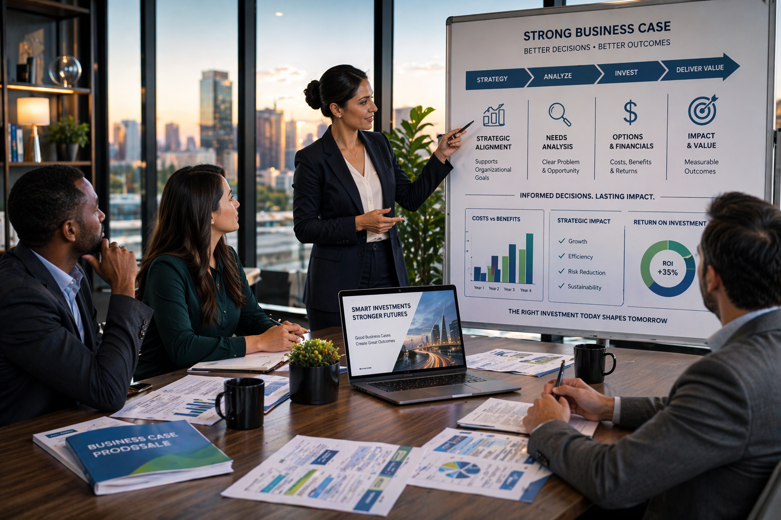 Mastering Business Case Development – From Strategy to Approval