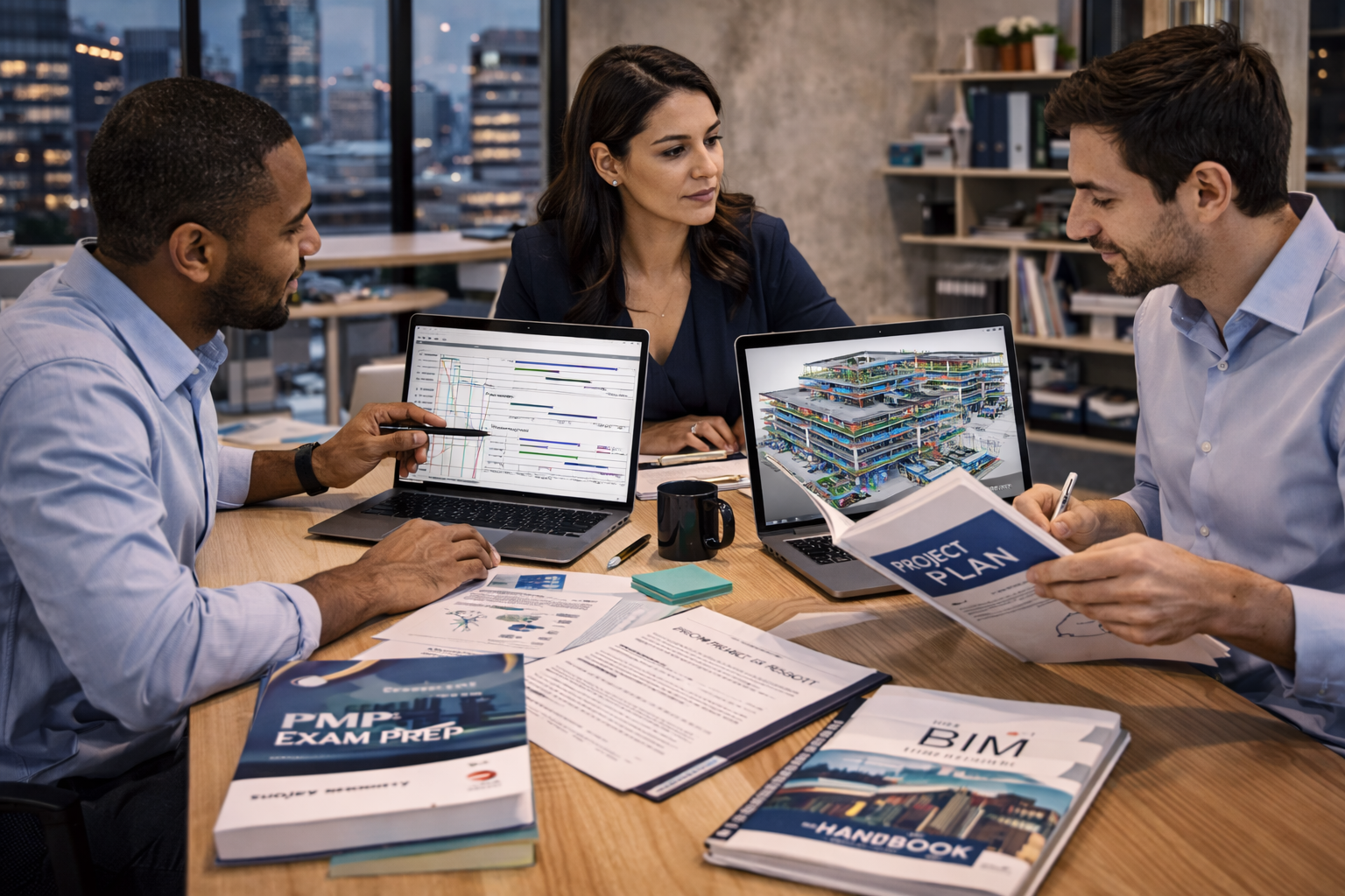 Diploma in (BIM) and Project Management Professional (PMP)